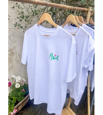 T-Shirt été unisexe - Awl - Aloha Way of life- coton bio.