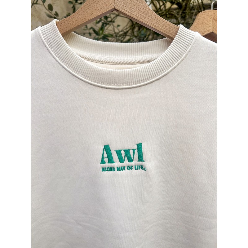 seat oversize AWL aloha way of life froma champagne to the ocean brodé