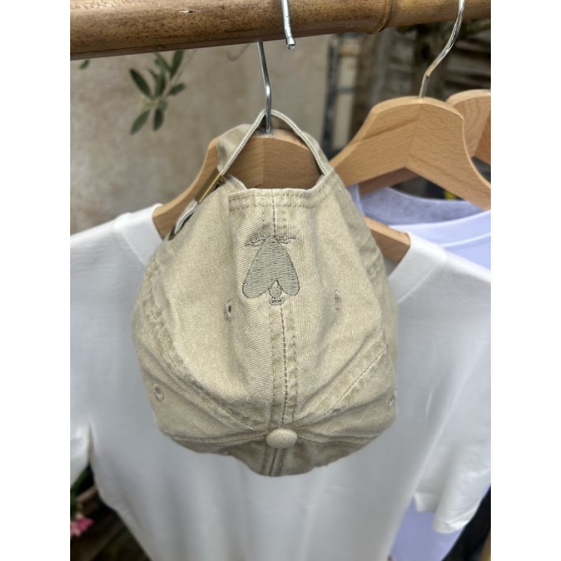 Casquette brodée Vintage Sable, Aloha Way of life ® Mode Lifestyle.