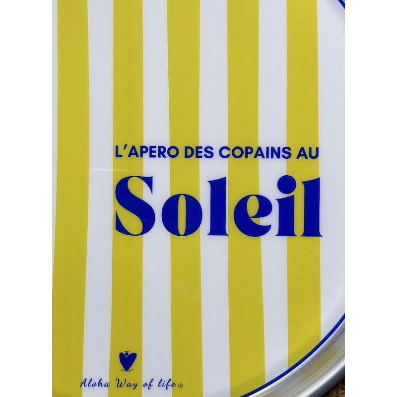Plateau l'Apéro des copains au soleil Aloha Way of life | Plateau apéritif design