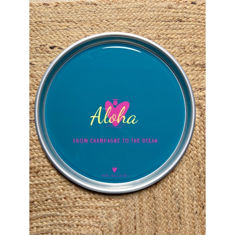 PLATEAU ANGE COEUR ALOHA FROM CHAMPAGNE TO THE OCEAN