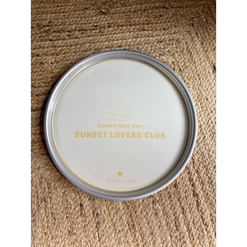 PLATEAU SUNSET LOVER'S CLUB ALOHA WAY OF LIFE ECRU