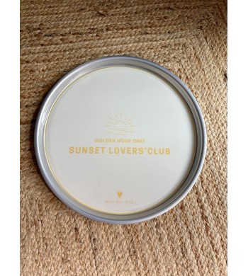 PLATEAU SUNSET LOVER'S CLUB ALOHA WAY OF LIFE ECRU