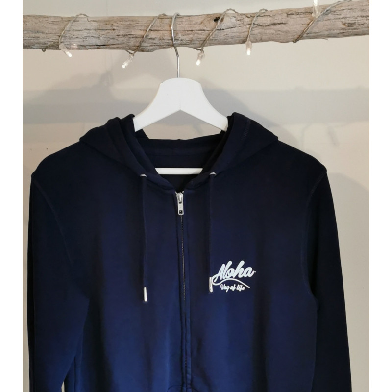 Sweat ALOHA Way of life ®, Marque Française Chill, Surf lifestyle.