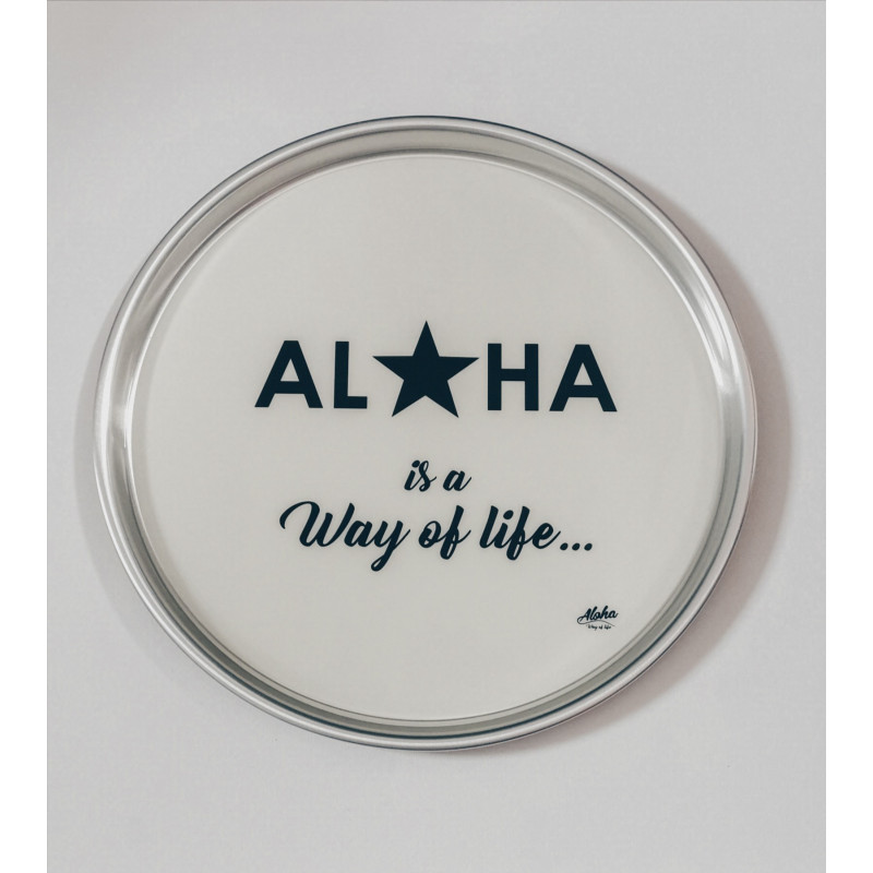 Plateau antidérapant Aloha Way of life - Beachlifestyle, Surflifestyle