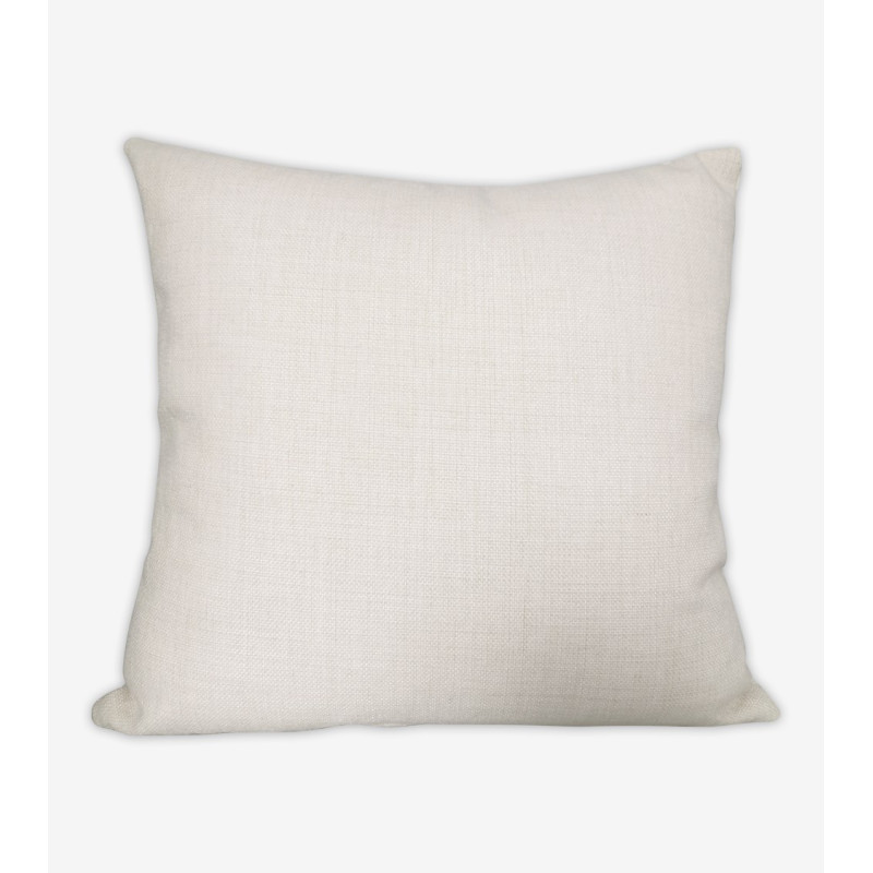 coussin écru déhoussable, logo Aloha étoile. Déco. Aloha vibes, Beach house.