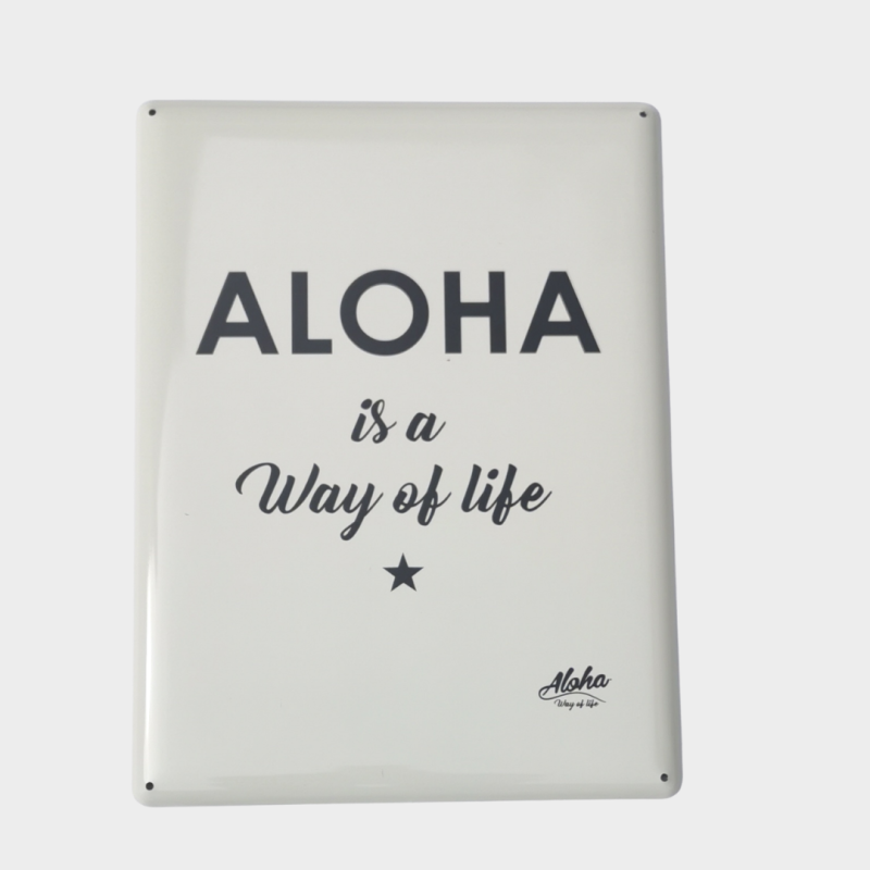 Plaque murale décorative ALOHA ETOILE - Aloha Way of life - Beach lifestyle