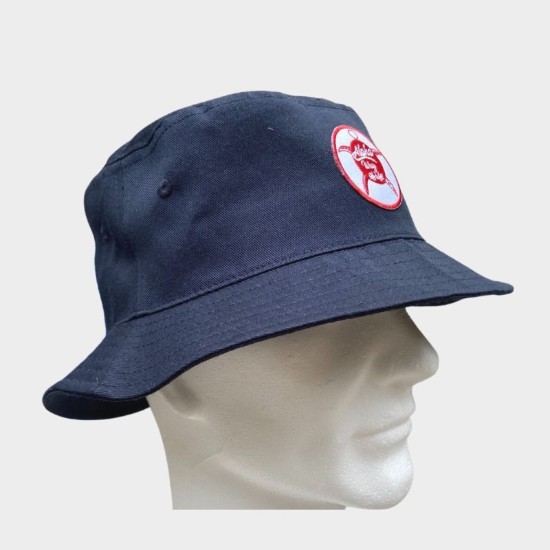 Chapeau Chill Bleu + écusson brodé Tortue Aloha Way of life, Beachlifestyle