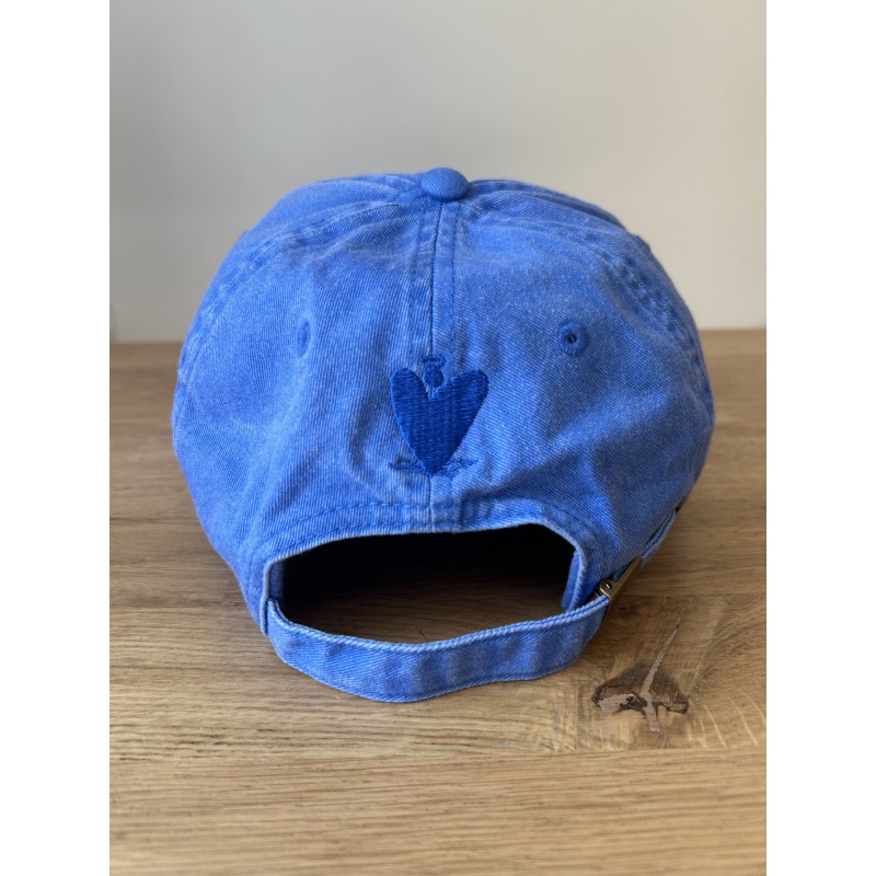 Casquette brodée Vintage Bleu vif, Aloha Way of life ® Mode Lifestyle.