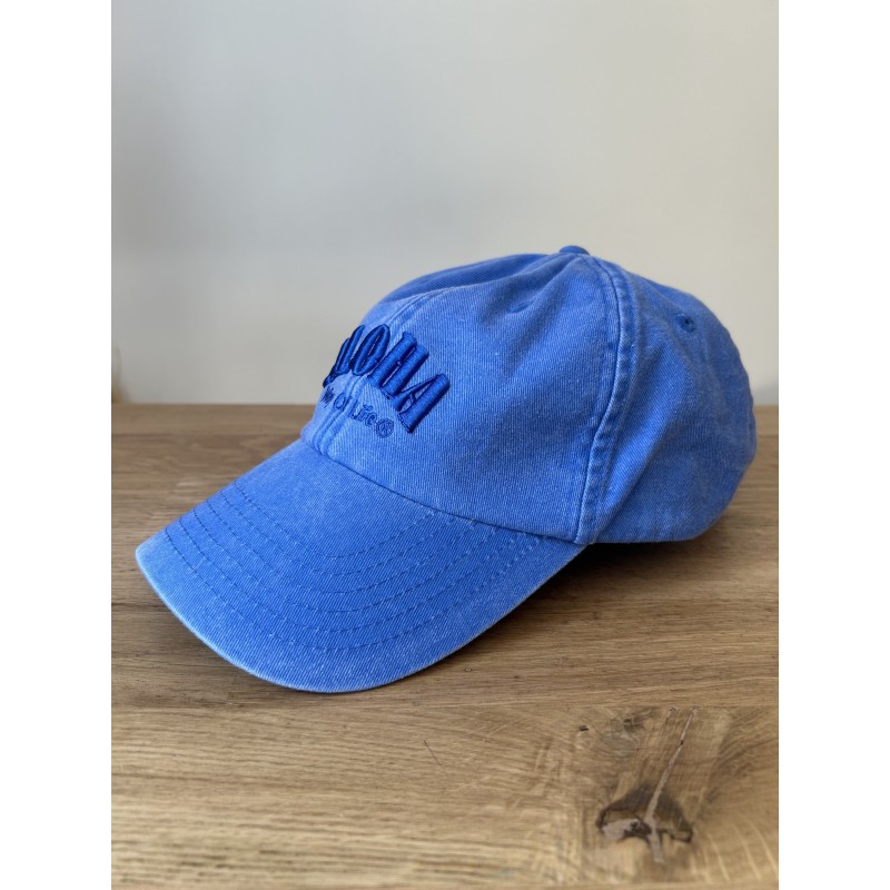 CASQUETTE VINTAGE BLEU BRODEE ALOHA WAY OF LIFE
