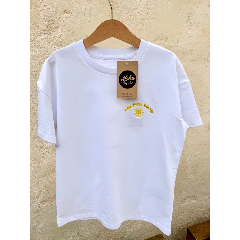 T-shirt enfant Mon p'tit soleil Aloha Way of life